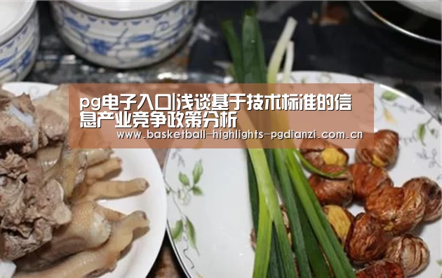 pg电子入口|浅谈基于技术标准的信息产业竞争政策分析(图4) pg电子入口